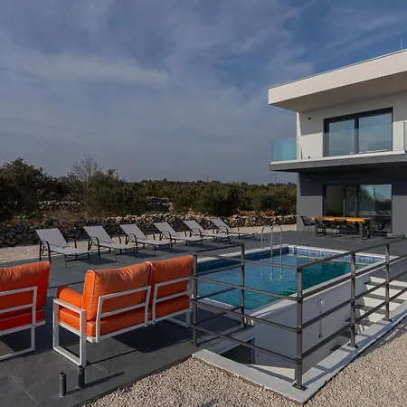 Grey With Heated Pool Villa